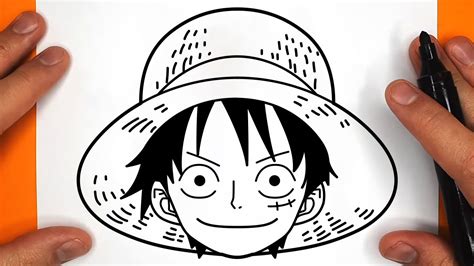 one piece dibujo facil